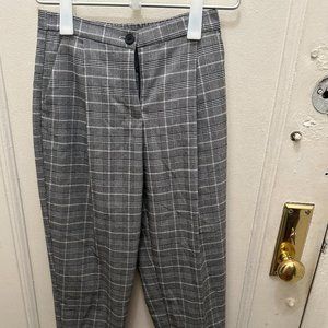 Monki Plaid Pants XXS